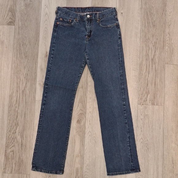 Lucky Brand Dark Blue Straight Jeans